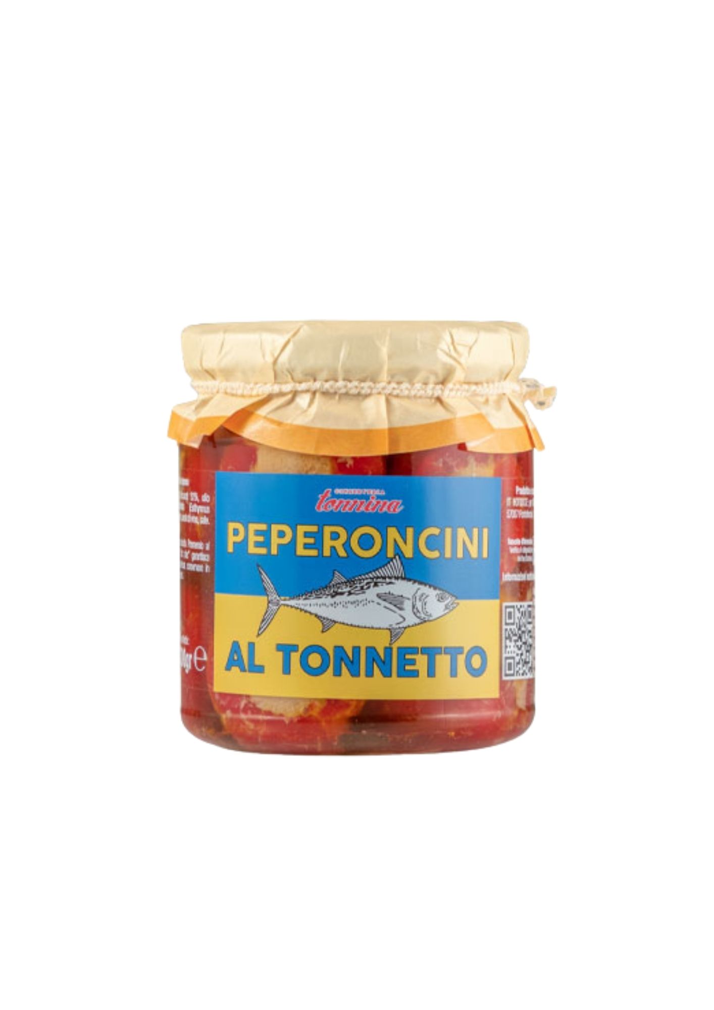 Peperoncini al Tonnetto 300gr Tonnina